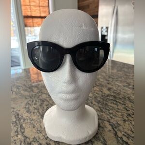 Versace Black Cat-Eye Sunglasses